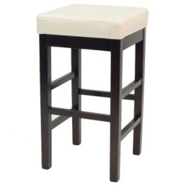 Valencia Backless Leather Counter Stool
