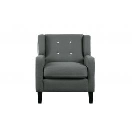 Springs Dark Grey Accent Chair