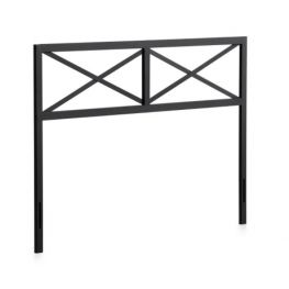 Taylor Metal Headboard, Queen, Black