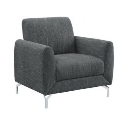 Venture Dark Gray Accent Chair