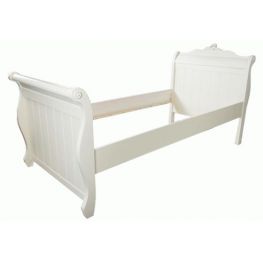 Ivory Twin Bed