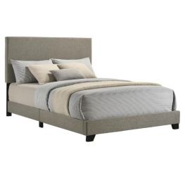 Dorian Fabric Uph Twin Panel taupe