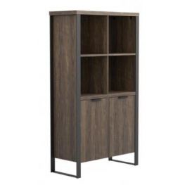Wood & Metal Bookcase