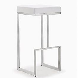 Ferrara Stainless Steel Barstool