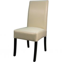 Valencia Cream Bonded Leather Chair