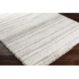 Grey Striped Wilder Rug 5'3x7'7