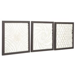 Odella Antique Gray/Cream Wall Decor Set