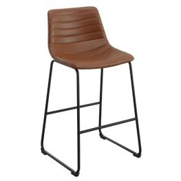 Zuni Upholstered Counter Stool Saddle