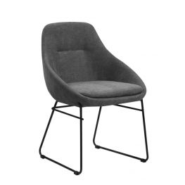 Jasper Grey/Black Dining Chair
