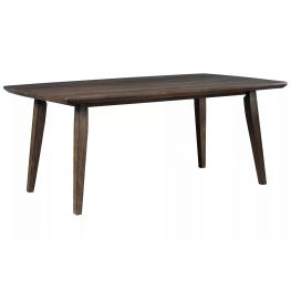 Kisper Brown Rectangular Dining Room Table
