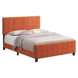 Mapes Orange Twin Bed