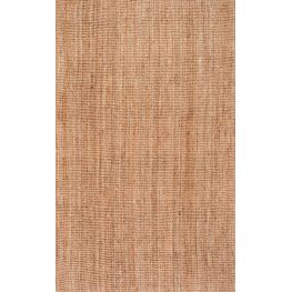 6'  x 9'  Ashli Solid Jute - Natural