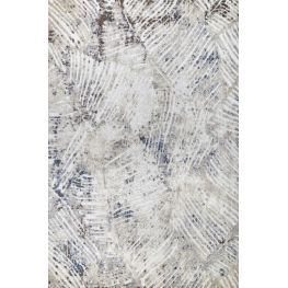 8'  x 10'  Hanna Raised Abstract Stripes Indoor