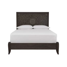 Paxberry Black Queen Bed