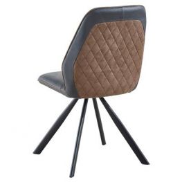 Teagan Black Fabric Dining Chair