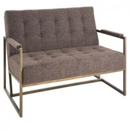 Waldorf Brown Love seat