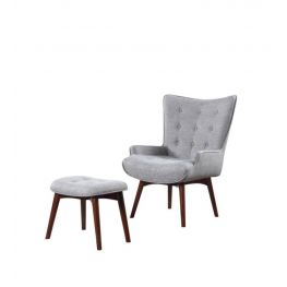 Bolt Chair with Ottoman
