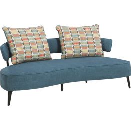 Hollyann Blue Rta Sofa