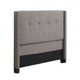 Burney Falls Wingback Queen Headboard Only