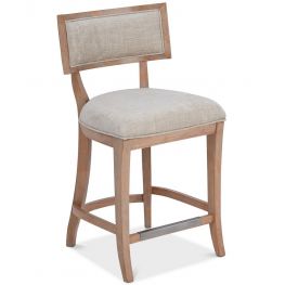 Marie Dining Counterstool in Beige/Light Natural