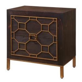 Fairmont Rustic Brown Side Table