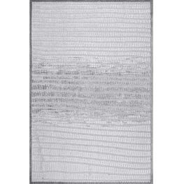 6' 7" x 9'  Danna Raised Striped Indoor