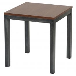 Octa KD End Table Brushed Gray Legs,