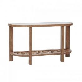 23085 Crackle Console Table