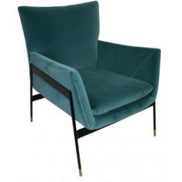 31877 Carlo Velvet Chair