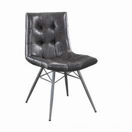 Clinton Charcoal Side Chair