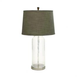 Marilyn Glass Metal Table Lamp