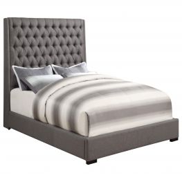 Meestrah Ultra High Grey Queen Bed