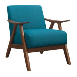Damala Blue Accent Chair