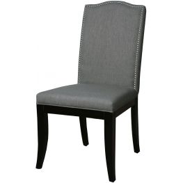 Chloe Gun Metal Dining Chair